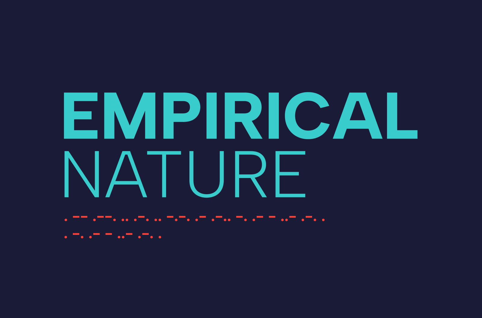 empiricalnature.co.uk